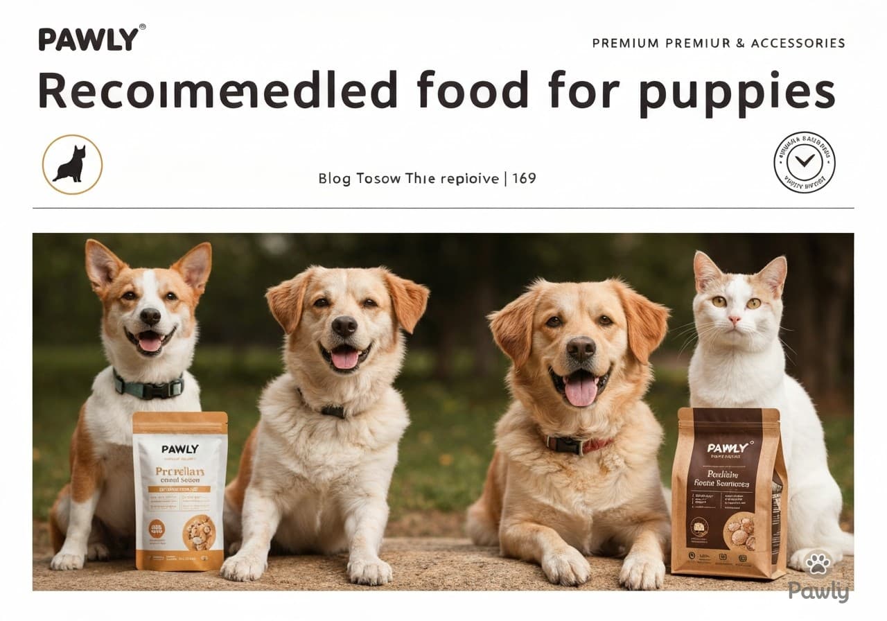 אוכל מומלץ לכלבים גורים: המדריך השלם לבחירת מזון פרימיום לגור שלכם עם Pawly - פאולי יבואן רשמי