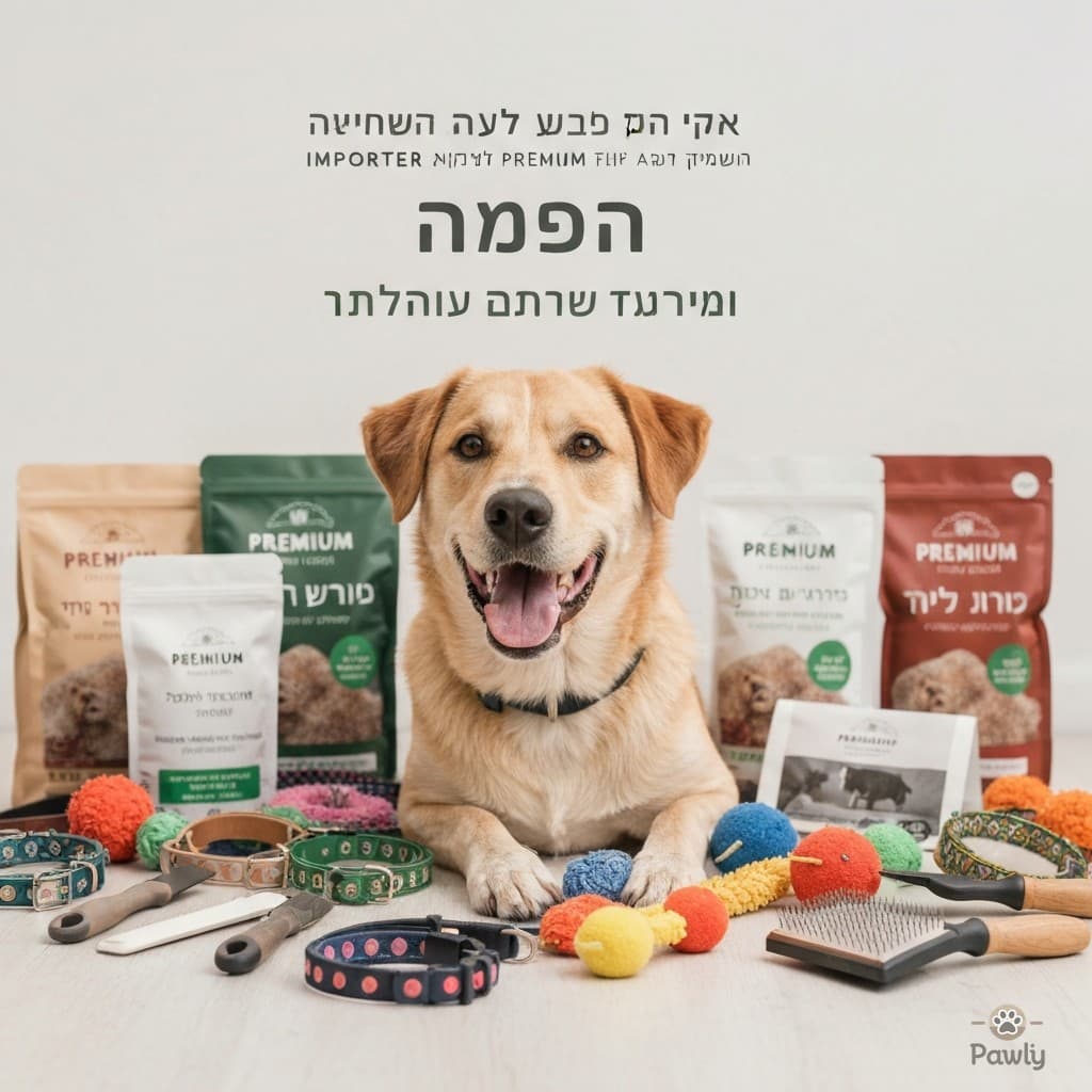 אביזרים לכלבים ומזון מומלץ: המדריך השלם לבחירה נכונה שתשדרג את חיי חברכם הפרוותי - פאולי יבואן רשמי