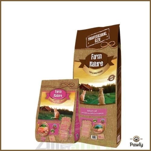 פארם נייצ'ר חתול עוף ודלעת