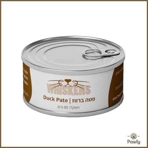 שימור וויסקרס פטה לחתול 80 גרם