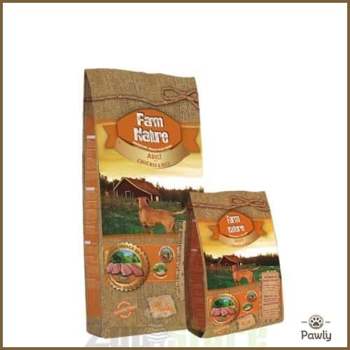 פארם נייצ'ר עוף לכלב בוגר