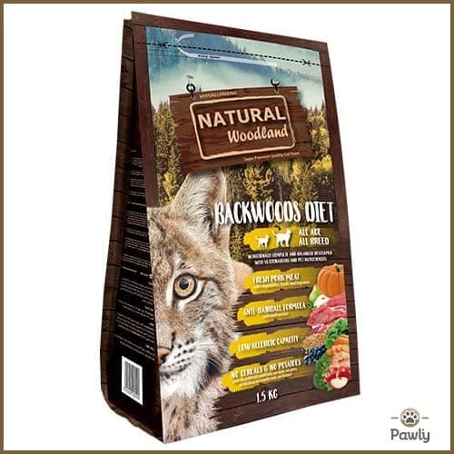 נטורל גרייטנס וודלנד Backwoods לחתול