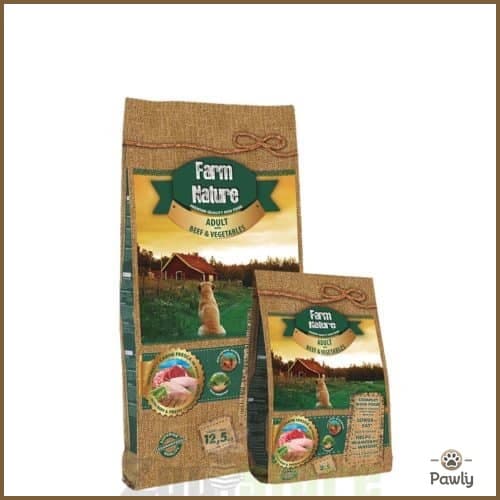 פארם נייצ'ר בקר לכלב בוגר