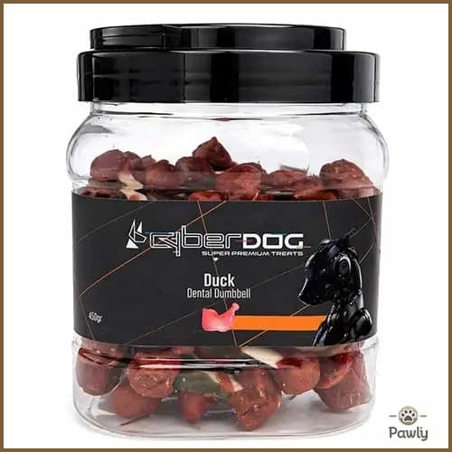 צנצנת סייבר דוג משקולת דנטלית ברווז לכלב