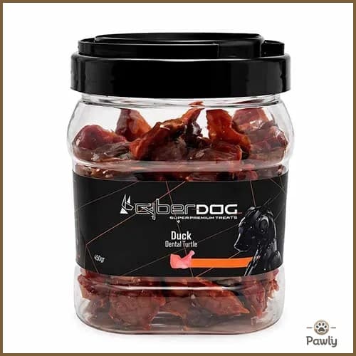 צנצנת סייבר דוג צב דנטלי במילוי ברווז לכלב