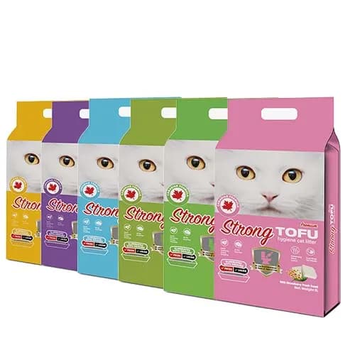 חול טופו סטרונג 6 ליטר לחתול